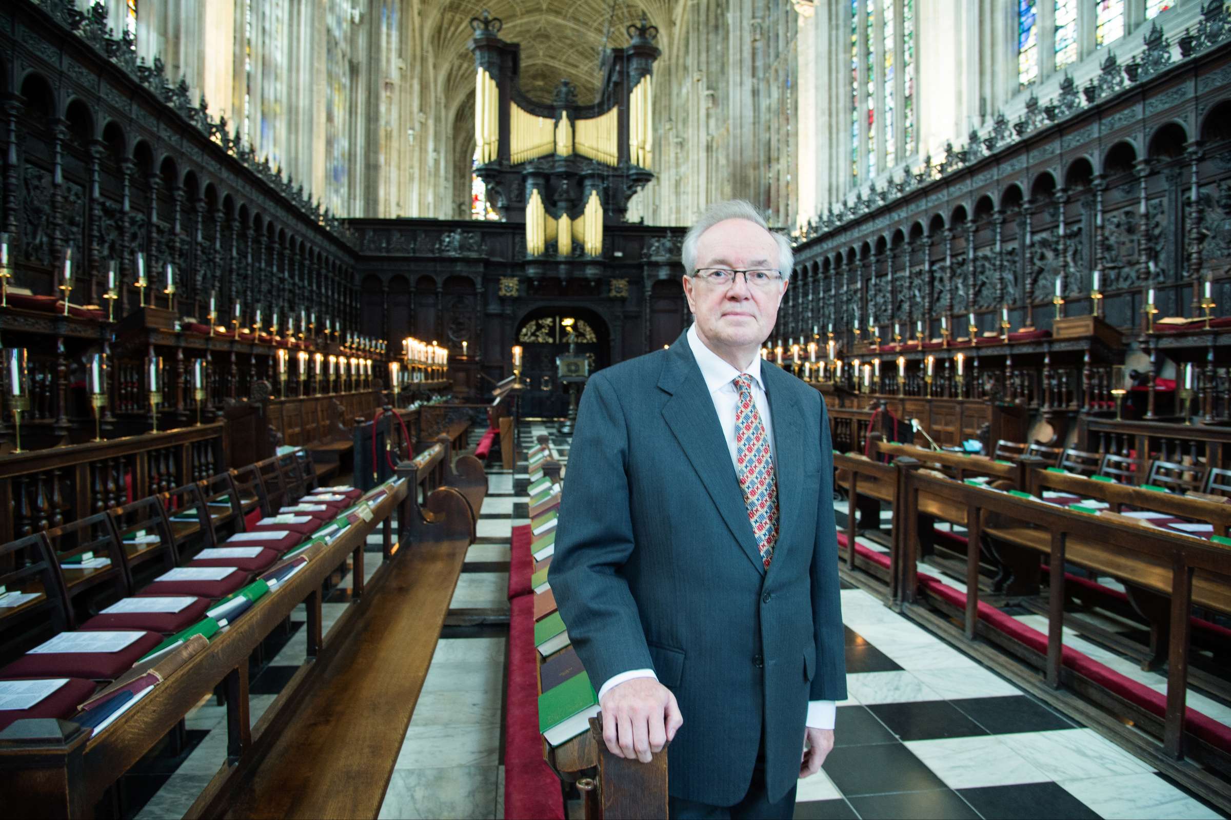Stephen Cleobury, King's College Chapel &copy; Paul Grover
