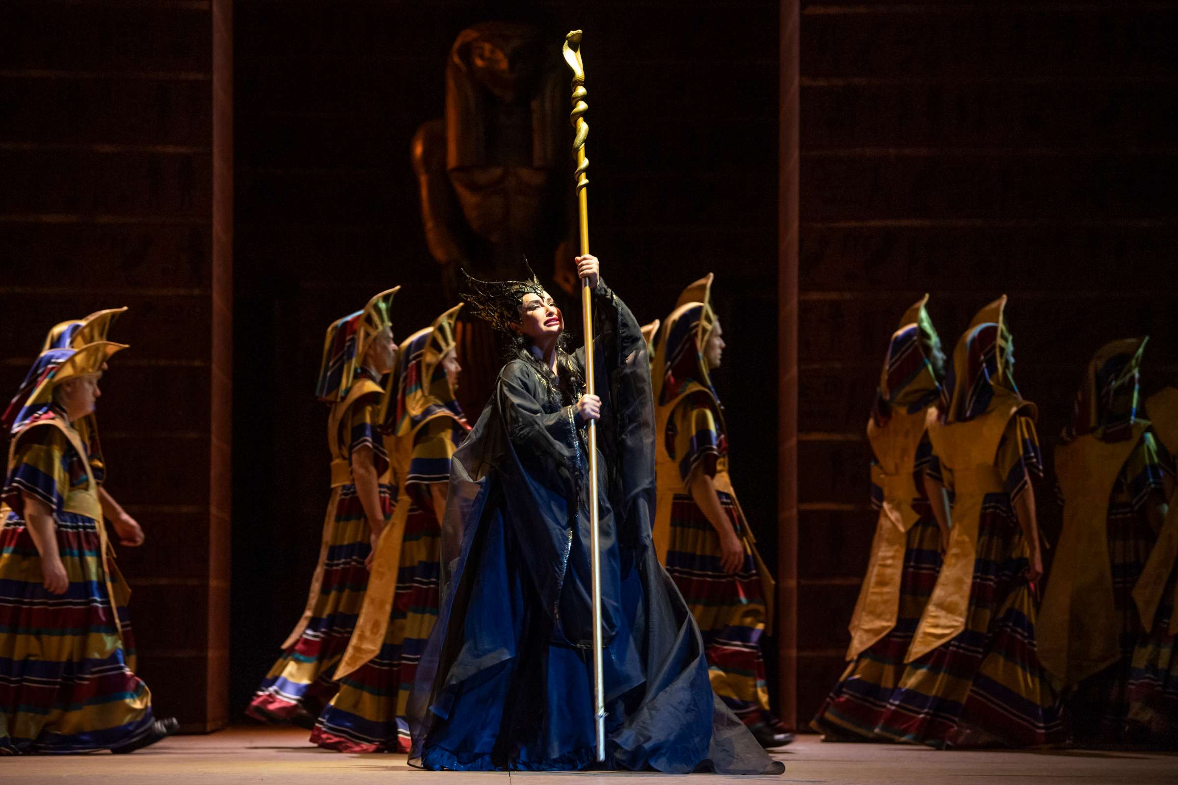 Nino Surguladze (Amneris) © Opéra Royal de Wallonie-Liège