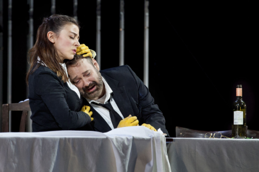 Corinne Winters (Rachel) and Ray Cornelius Smith (Éléazar) © Opera Ballet Vlaanderen