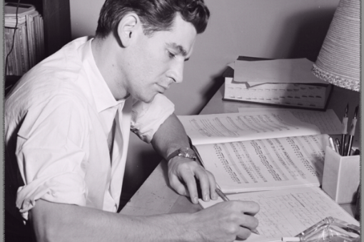 Leonard Bernstein © William Gotlieb