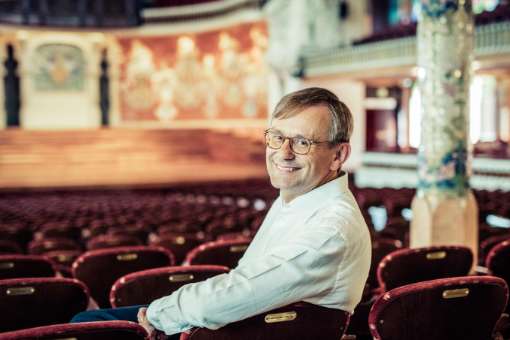 Simon Halsey at the Palau de la Música Catalana &copy; Ricardo Rios Baixa