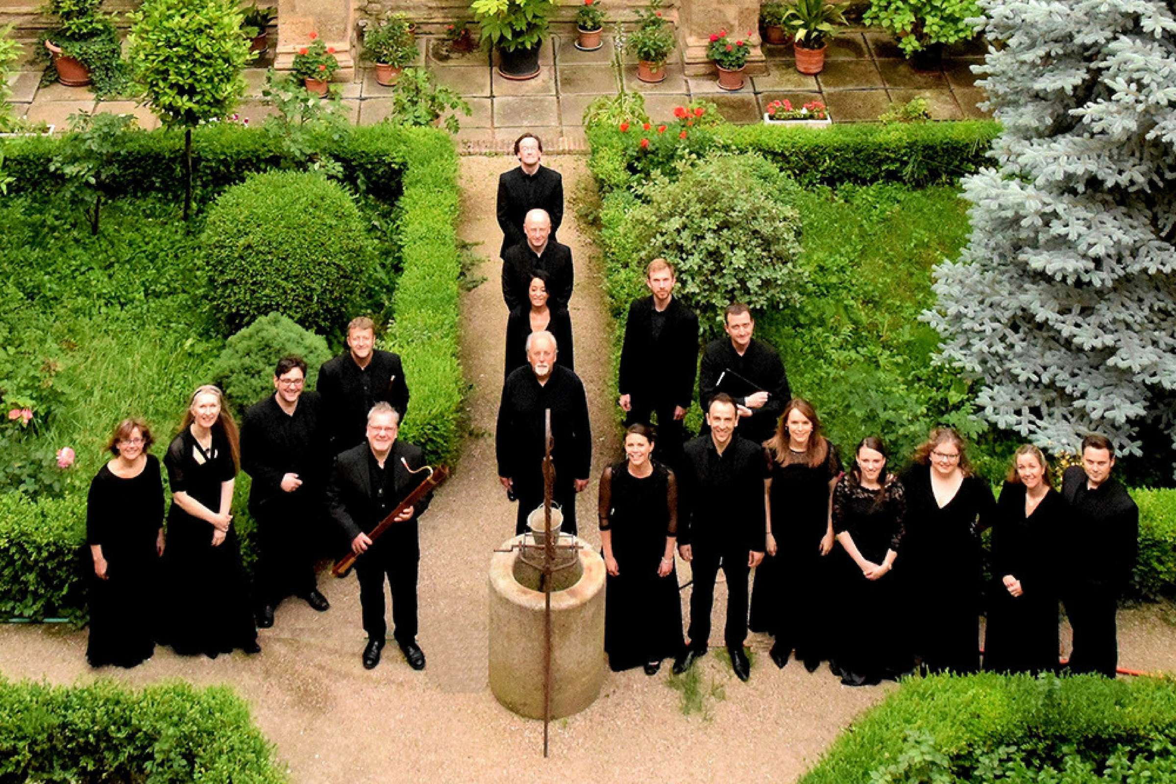 London Festival of Baroque Music, Ex Cathedra in St John's Smith Square gardens &copy; Janet Skidmore