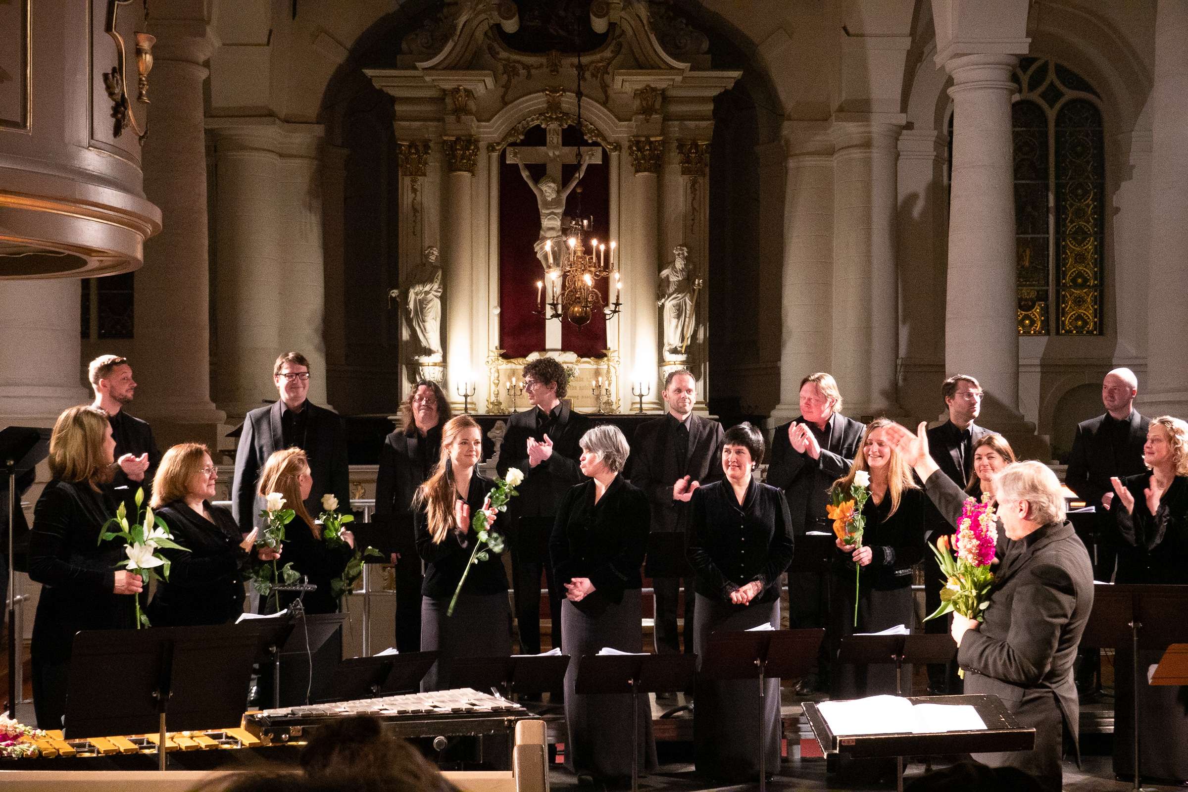 L'église Saint-Jean : le Chœur de la Radio Lettone &copy; David Karlin | Bachtrack Ltd