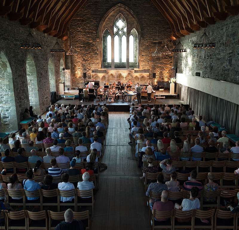 13th-century Haakon's Hall, Bergen International Festival &copy; Bergen International Festival | Martin Totland