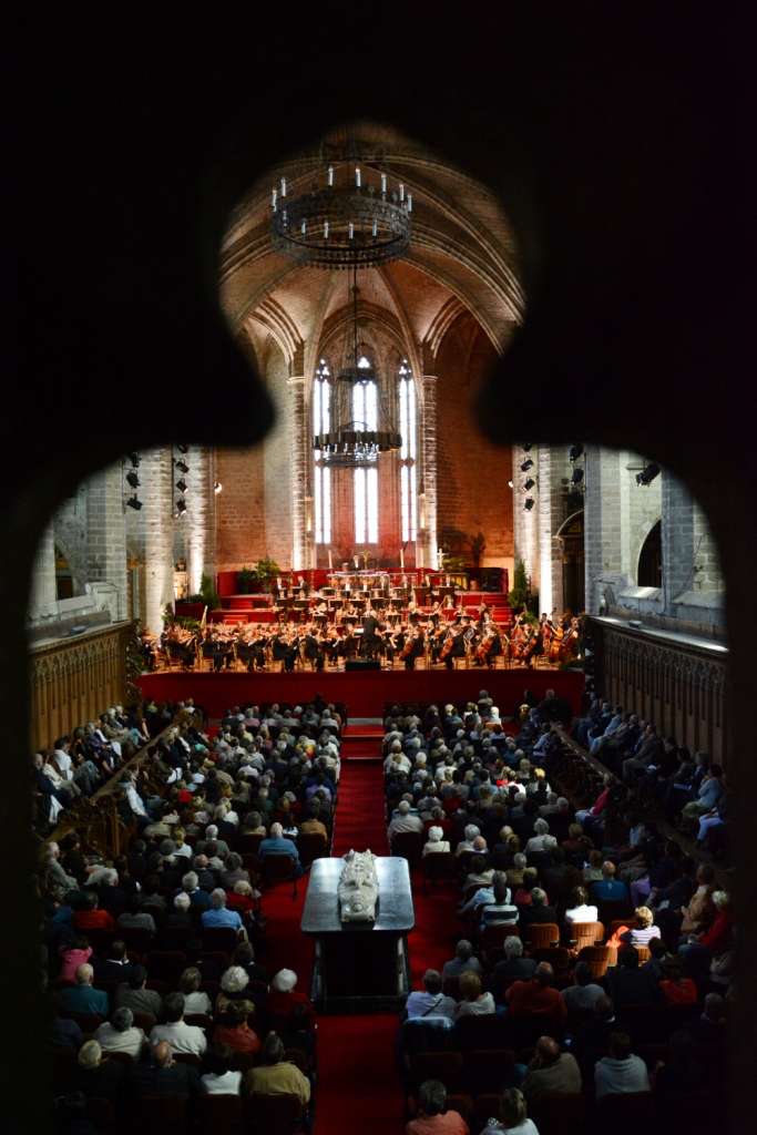 Concert at the abbey at La Chaise-Dieu © Virginie Giraud