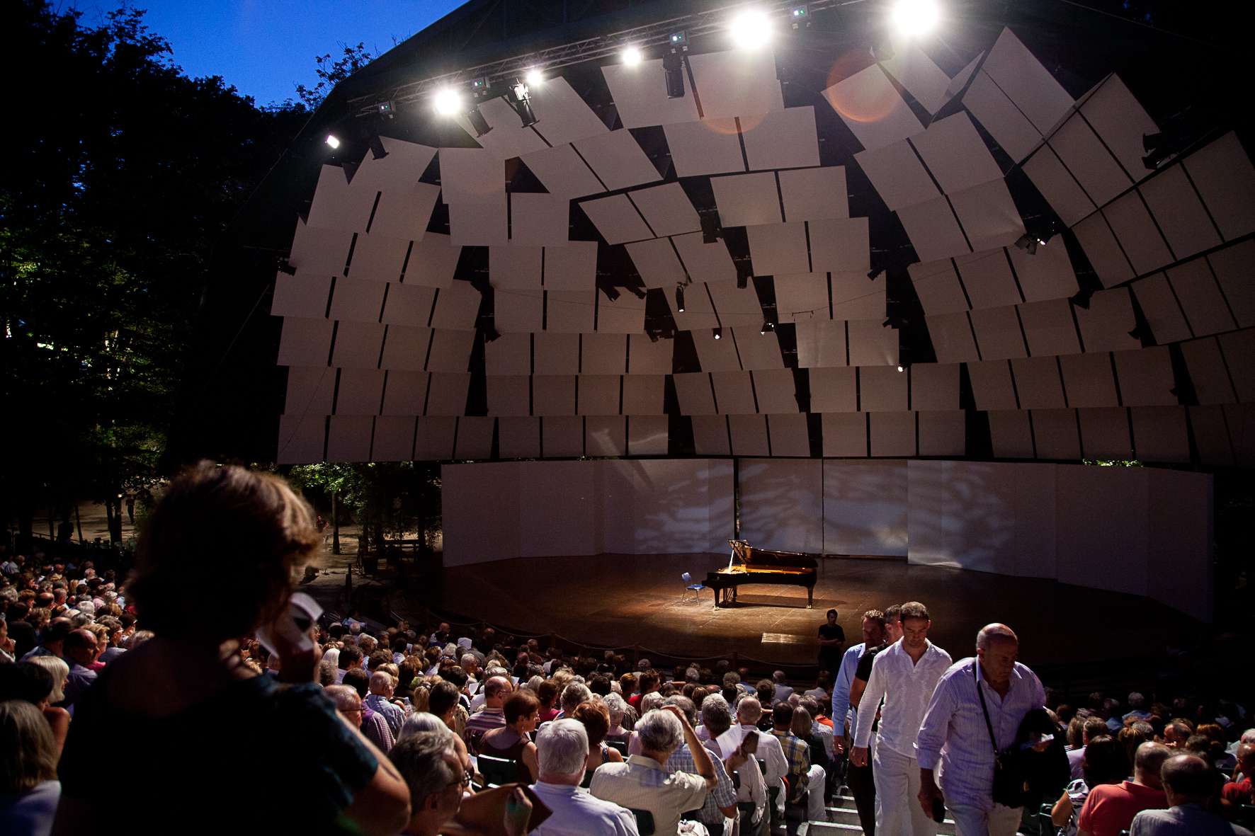 The famous acoustic shell at La Roque-d'Anthéron © Christophe Grémiot