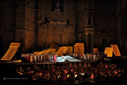 <i>Carmen</i> at the Chorégies d'Orange in 2015 © Philippe Gromelle / Chorégies d'Orange