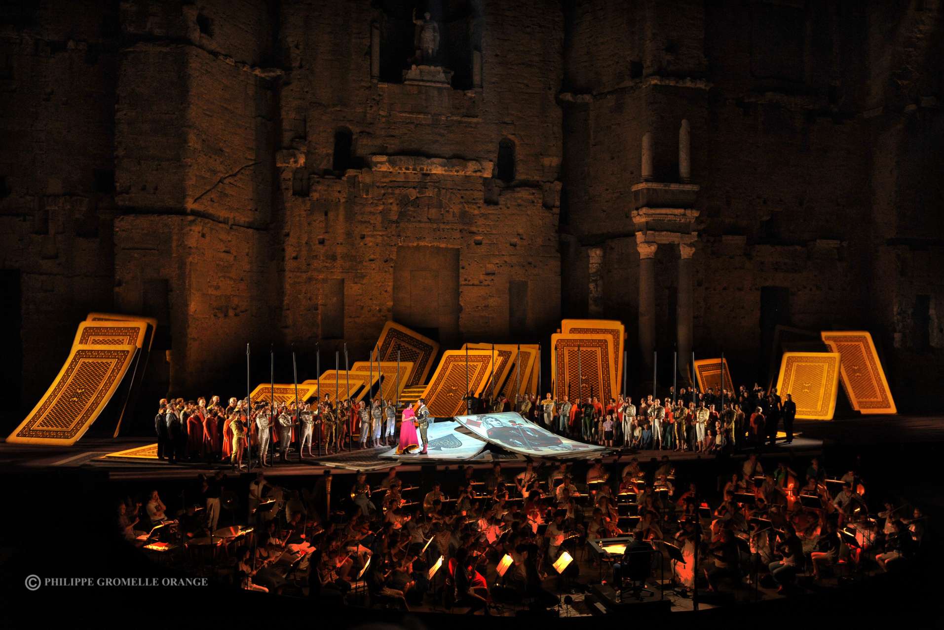<i>Carmen</i> at the Chorégies d'Orange in 2015 © Philippe Gromelle / Chorégies d'Orange