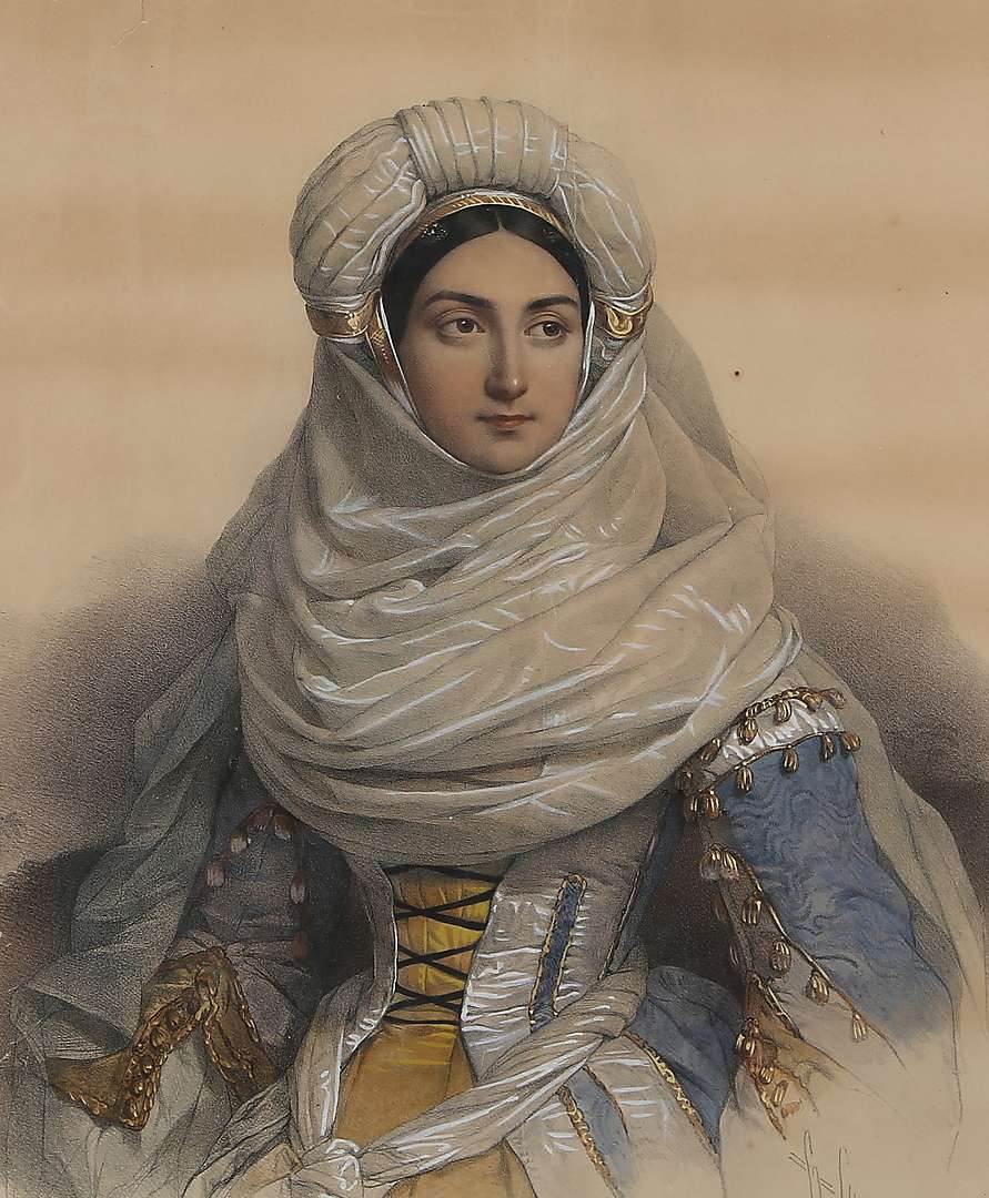 Cornélie Falcon as Rachel in <i>La Juive</i> &copy; Public domain