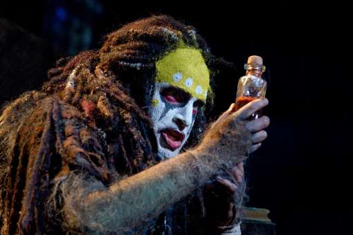 Luca Pisaroni in <i>The Enchanted Island</i>, The Metropolitan Opera &copy; Ken Howard