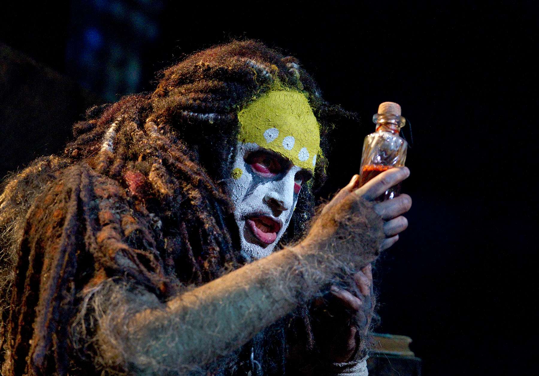 Luca Pisaroni in <i>The Enchanted Island</i>, The Metropolitan Opera &copy; Ken Howard
