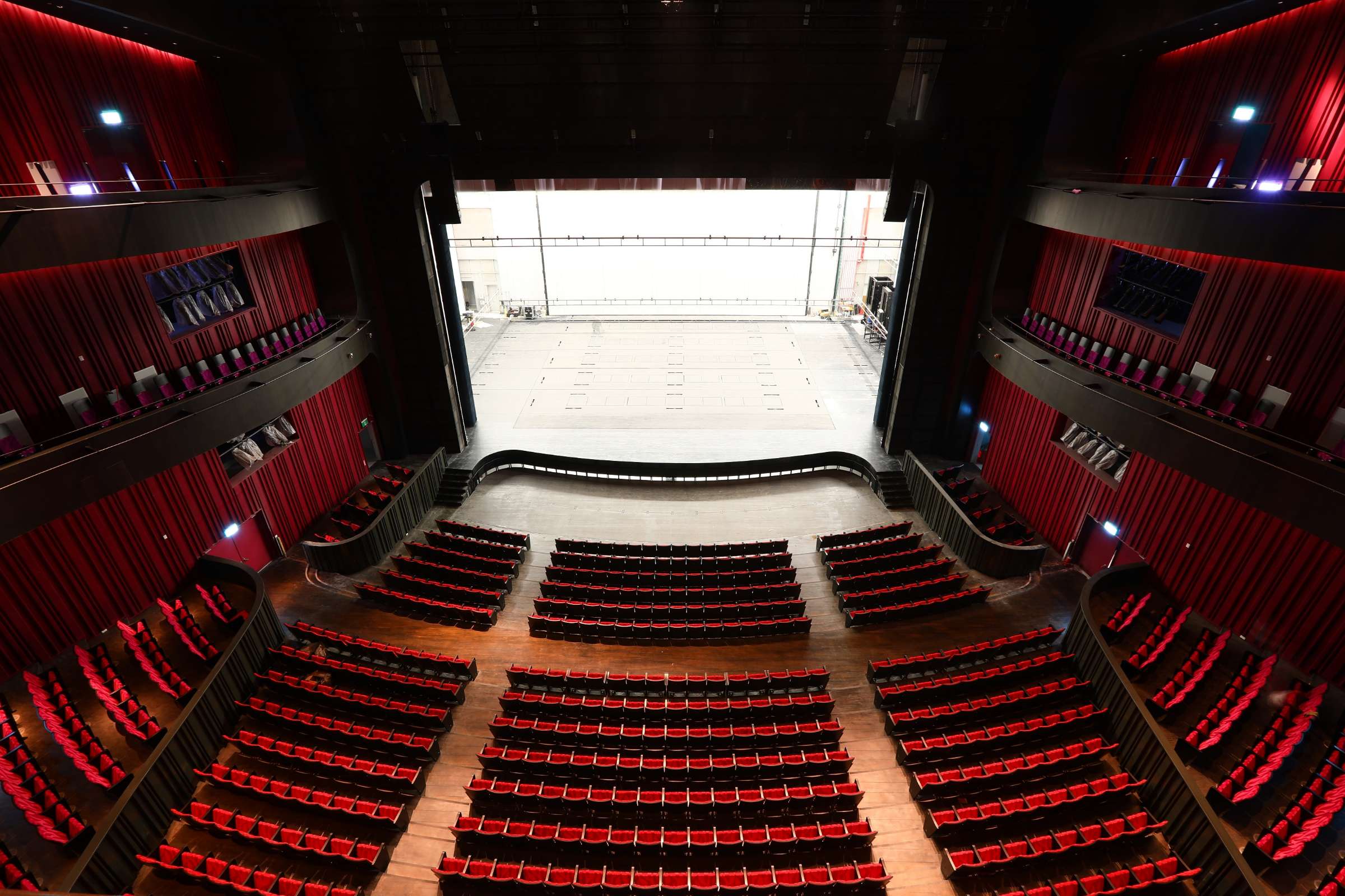 The 2236-seat opera house, acoustically set up for Western and Chinese opera © National Kaohsiung Center for the Arts (Weiwuying)