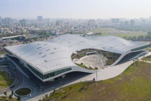 The completed National Kaohsiung Center for the Arts, Weiwuying in Taiwan © Iwan Baan