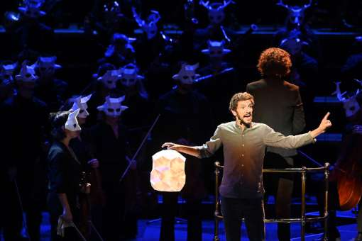 Mathew Baynton and Aurora &copy; BBC | Mark Allan