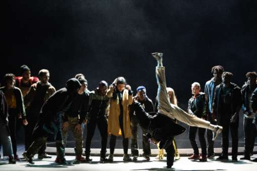 <i>Les Indes galantes</i> à l'Opéra Bastille, avec la compagnie Rualité © Little Shao / Opéra national de Paris
