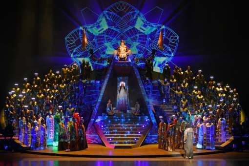 Imagen de la futurista <i>Turandot</i> en el Liceu © A. Bofill | Gran Teatre del Liceu