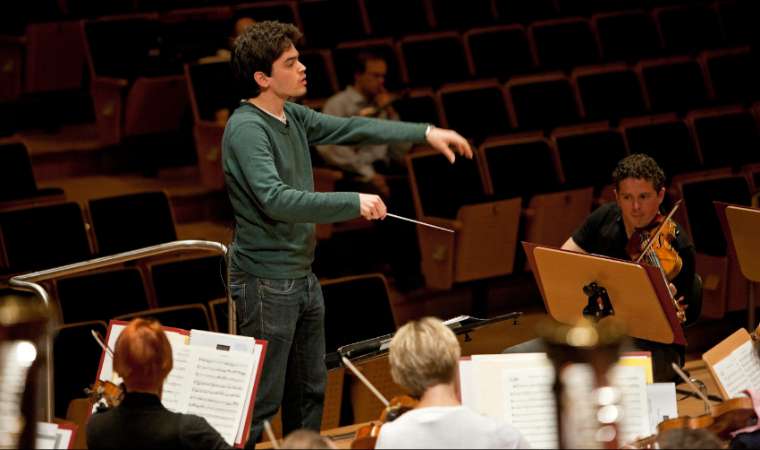 Lahav Shani at the Mahler Competition &copy; Peter Eberts