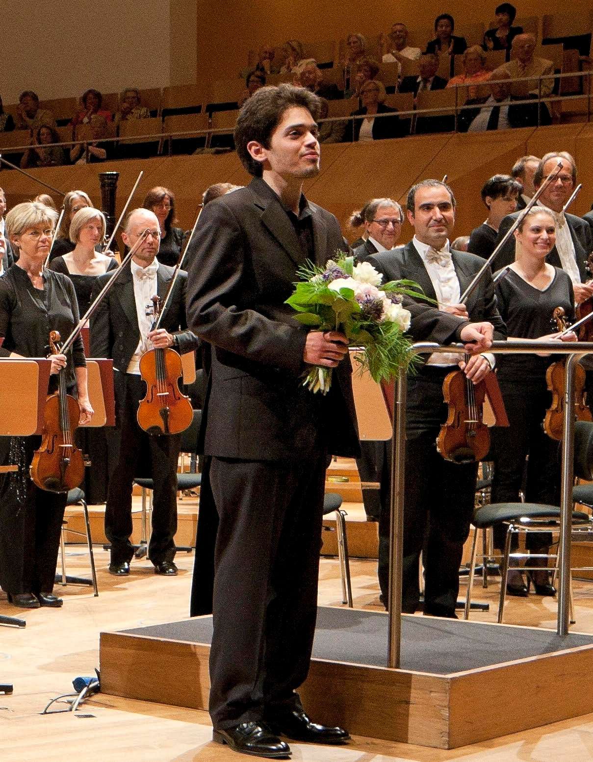 Lahav Shani at the Mahler Competition &copy; Peter Eberts