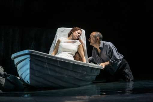 Camilla Tilling (M&eacute;lisande) and Laurent Naouri (Golaud) &copy; Sakari Vika