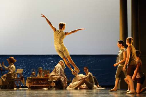 Leo Dixon (Tadzio) in <i>Death in Venice</i> &copy; ROH | Catherine Ashmore
