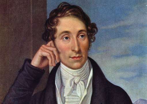 Carl Maria von Weber, 1821 © Caroline Bardua