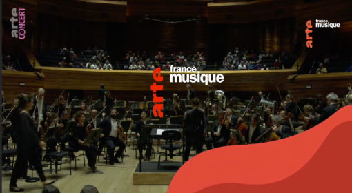 Capture d'&eacute;cran d'une diffusion Arte &ndash; France Musique