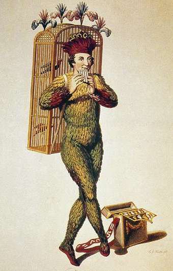 An illustration from Papageno © Wikimedia Commons