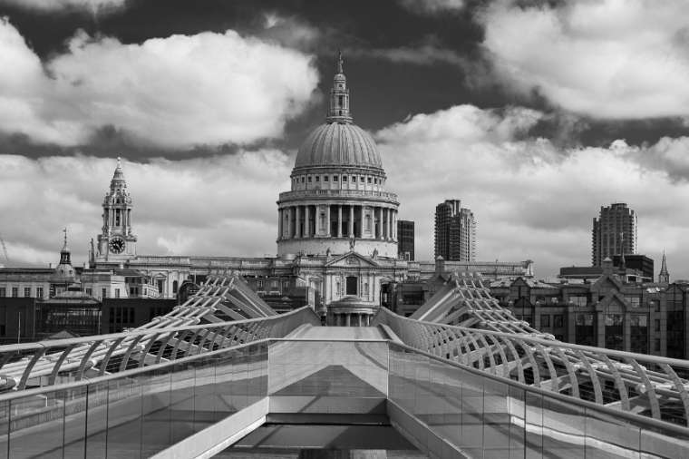 St Pauls Cathedral, seen from the Millennium Bridge &copy; David Karlin | Bachtrack Ltd