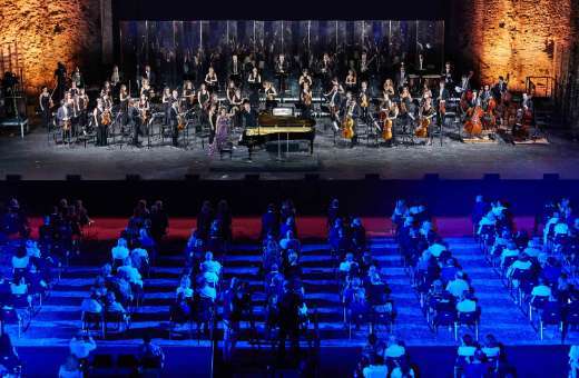 The Orchestra Giovanile Luigi Cherubini at Ravenna Festival, 28th June 2020 &copy; Zani Casadio