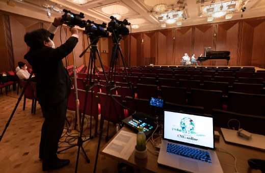 Suntory Hall: filming the first concert post-Covid-19 © Suntory Hall