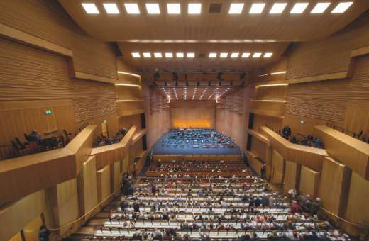 The concert hall at Lugano Arte e Cultura &copy; Adriano Heitmann