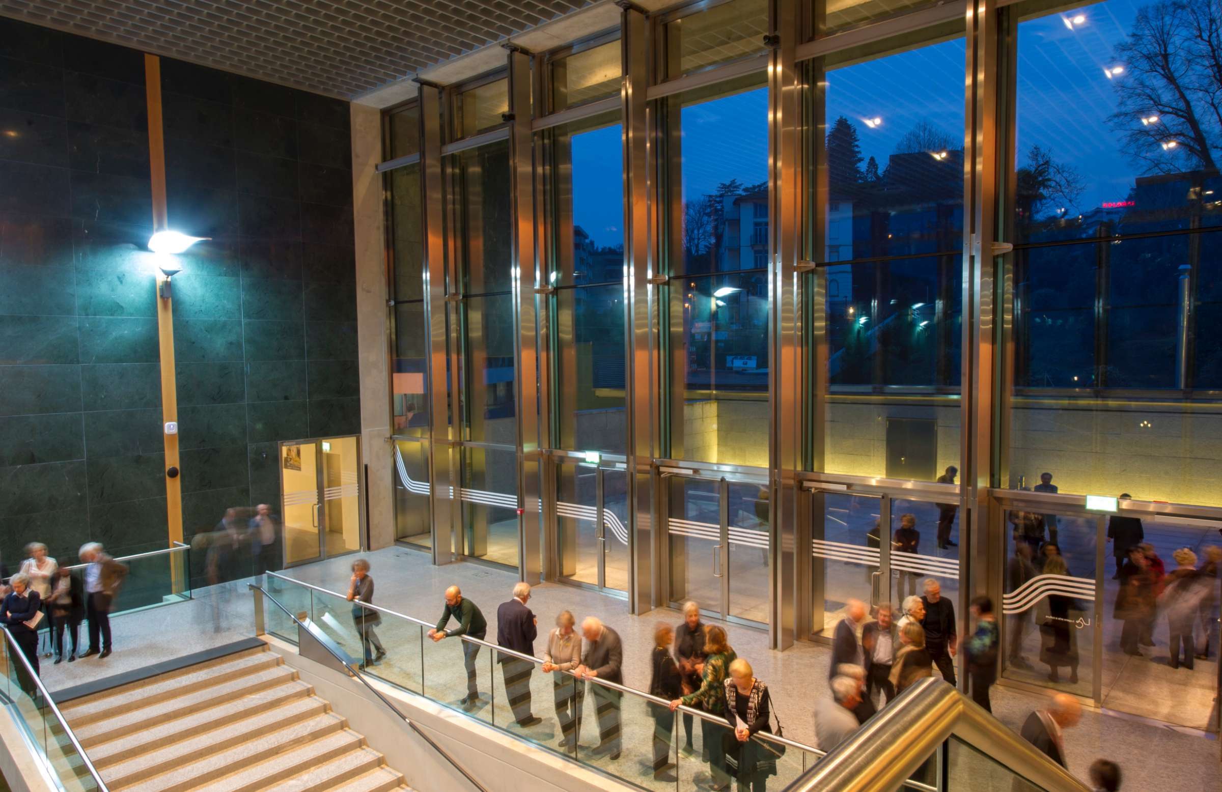 The foyer at LAC, pre-Covid &copy; Adriano Heitmann