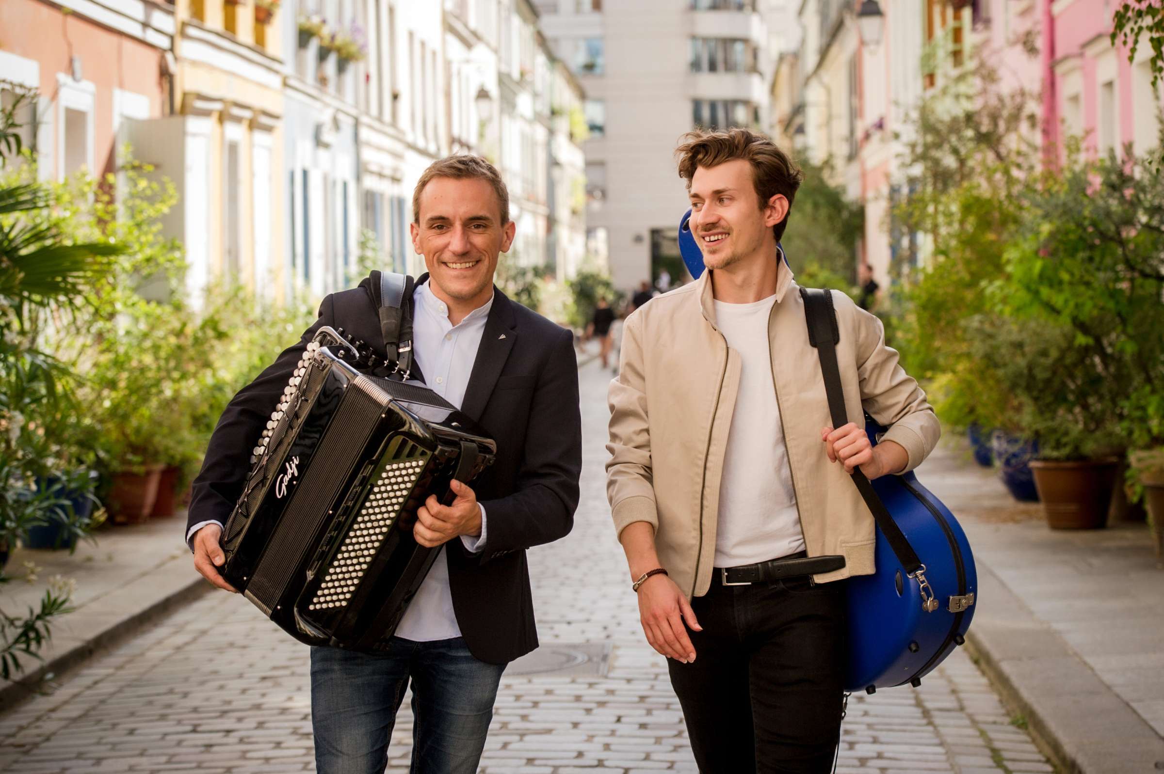 Félicien Brut et Thibaut Garcia &copy; Nora Houguenade