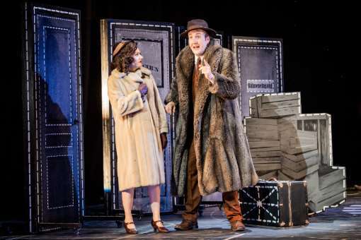 Holly Marie Bingham and Hugo Herman Wilson in BYO's <i>Scoring a Century</i> &copy; Robert Workman