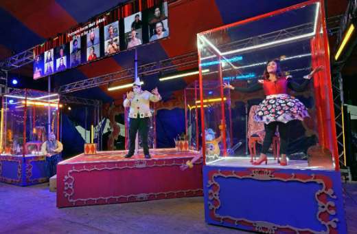 <i>Pagliacci</i> in the Big Tent at Atlanta Opera © Ken Howard for The Atlanta Opera