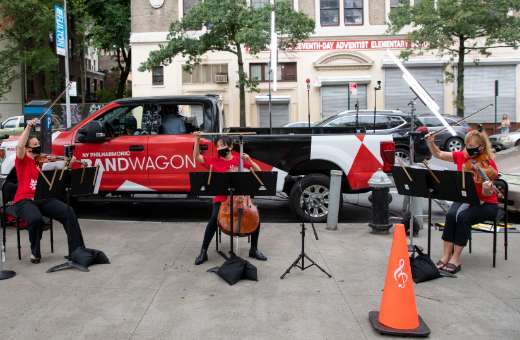 The New York Philharmonic's Bandwagon © Erin Baiano