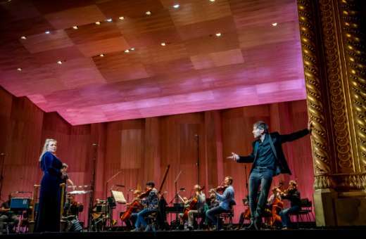 <i>Ariodante</i> in November 2020: Iestyn Davies, Sophie Bevan and orchestra &copy; ROH | Tristram Kenton