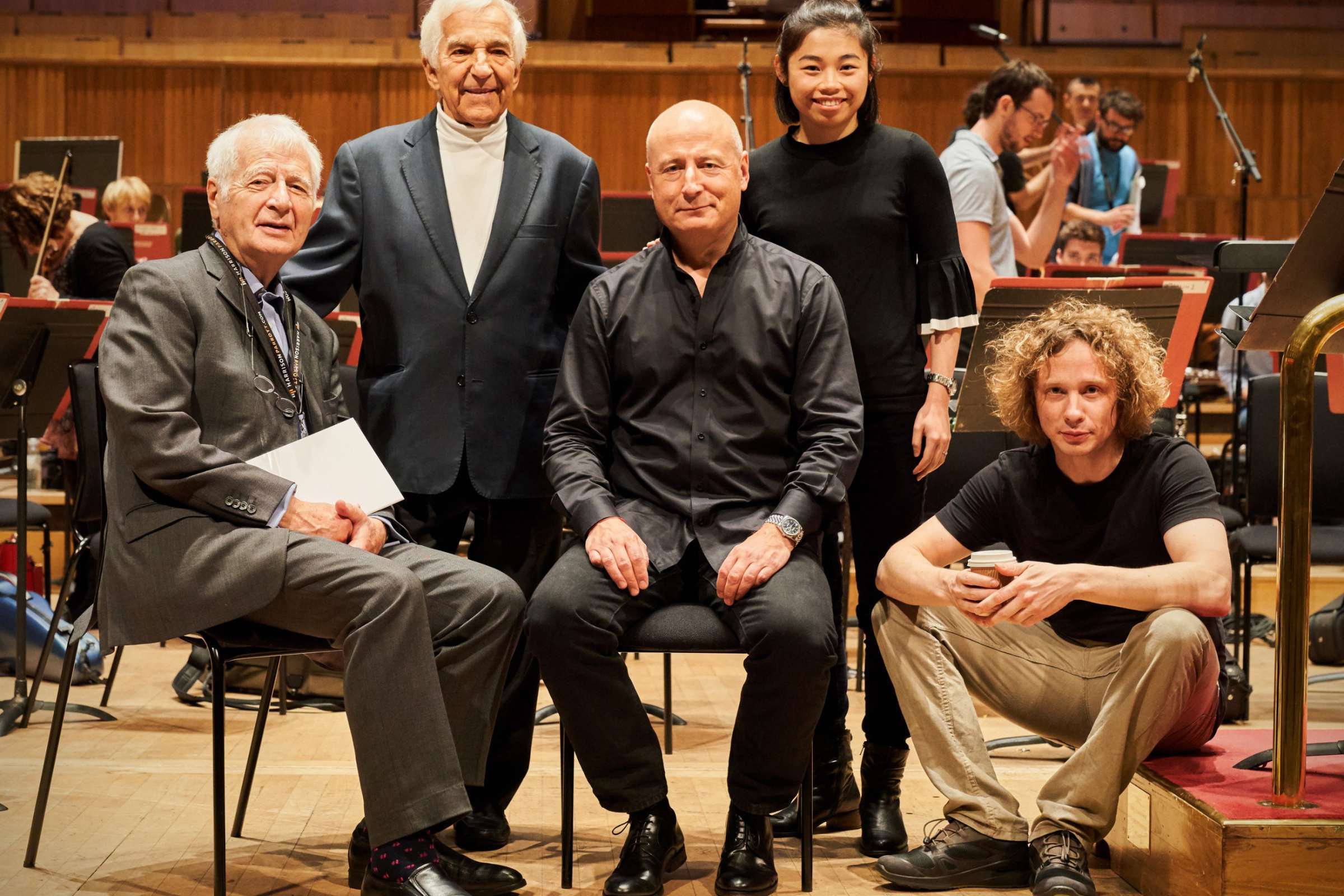 From left: Jasper Parrott, Vladimir Ashkenazy, Paavo Järvi, Elim Chan and Santtu-Matias Rouvali &copy; Kaupo Kikkas