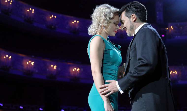 Performing with Charles Gastronovo at the Bühnen-Dinner charity event at the Bavarian State Opera © Wilfried Hösl