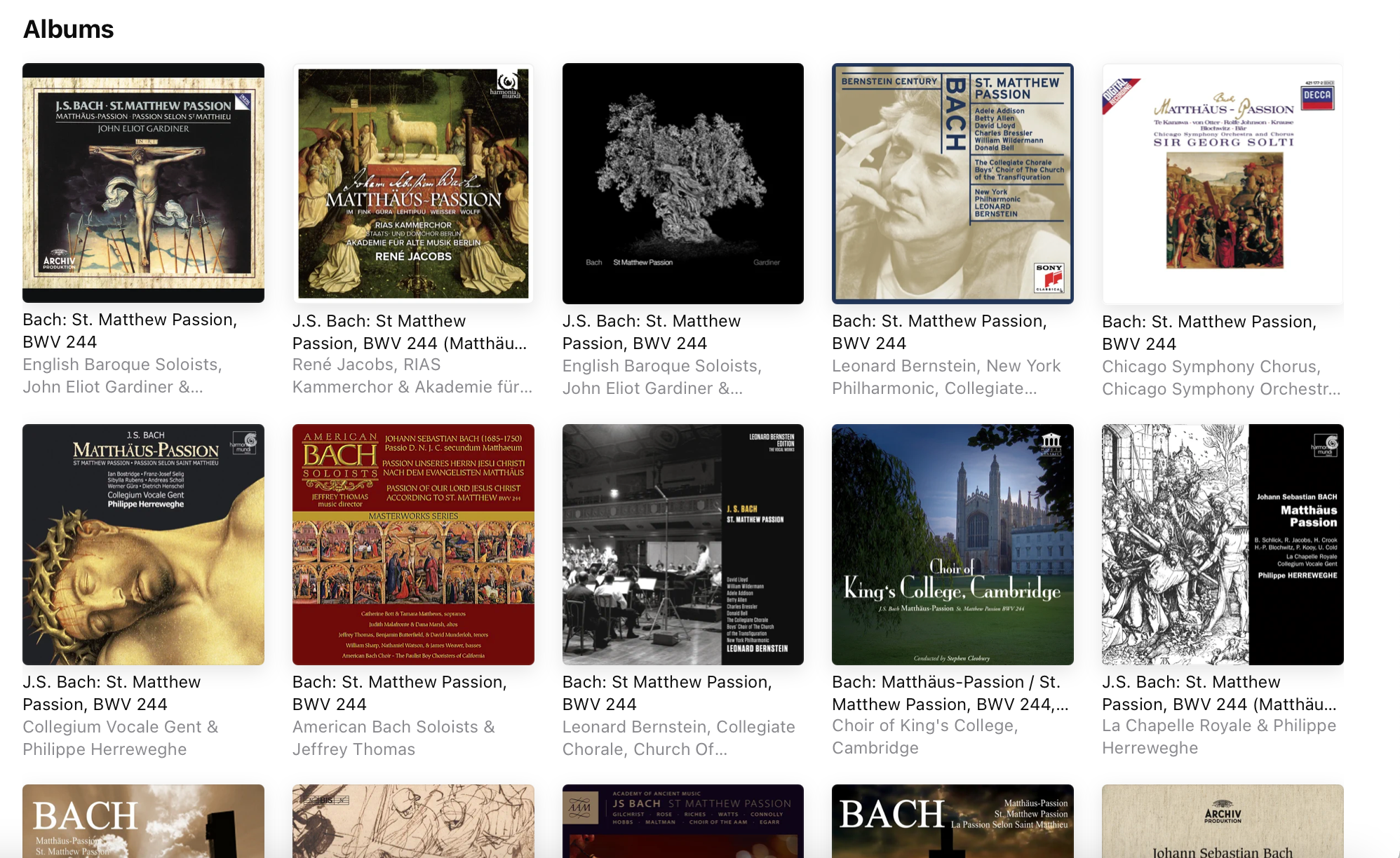 Search results – Apple