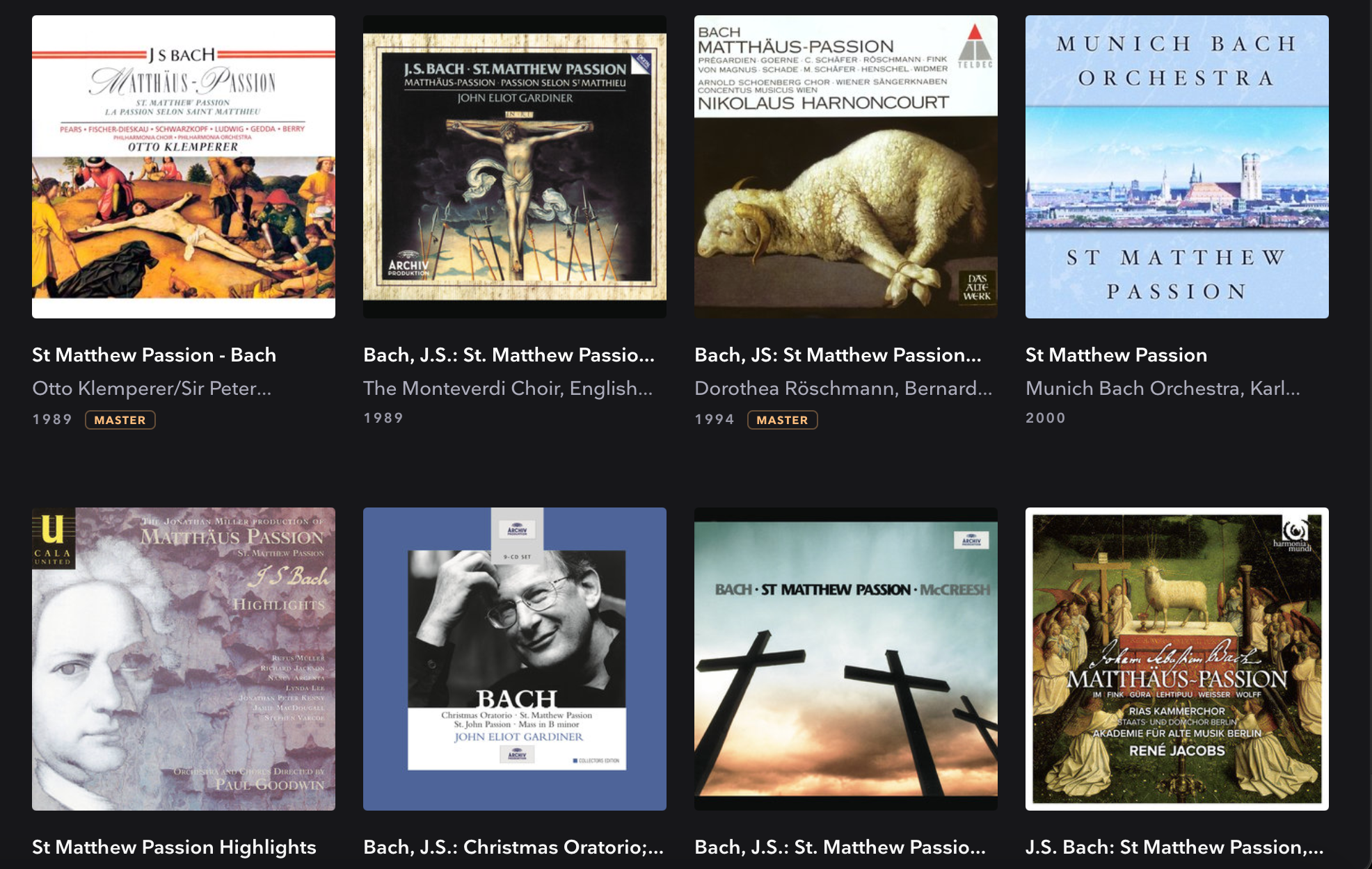 Search results – Tidal