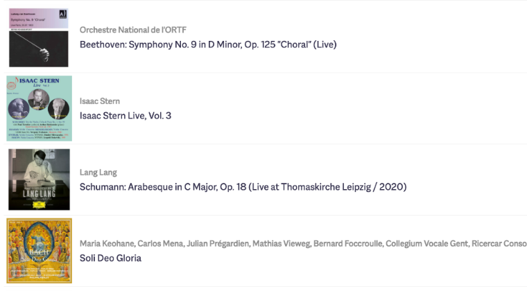 New releases – Primephonic