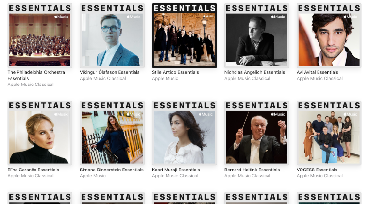 Artist curated playlists – Apple