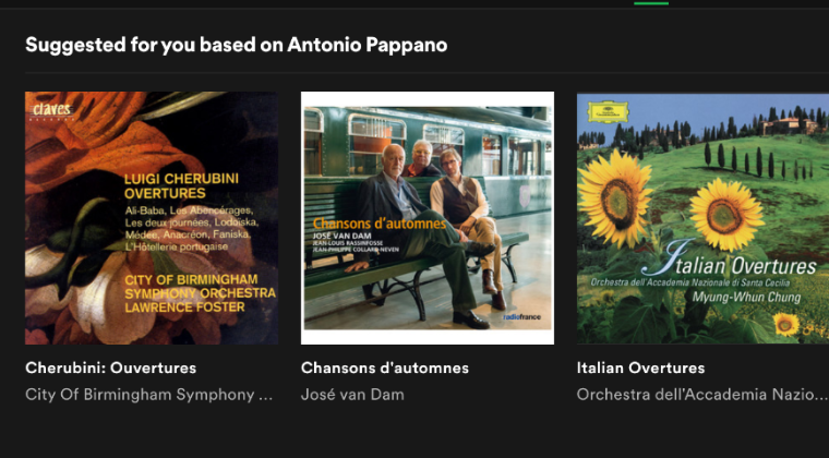 Suggested for you – Spotify