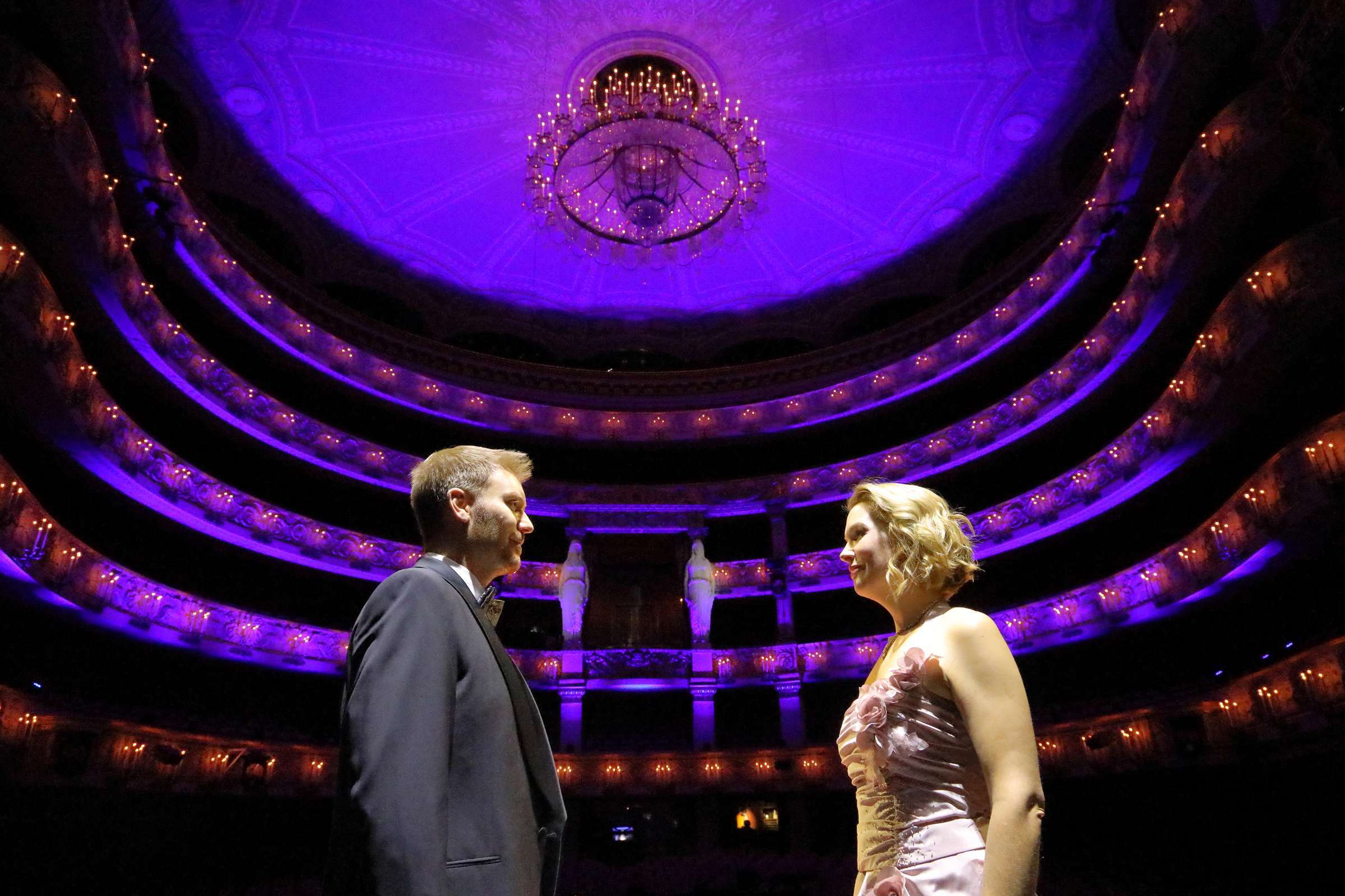 <i>Schön ist die Welt</i>, January 2021: Sebastian Kohlhepp, Julia Kleiter © Wilfried Hoesl
