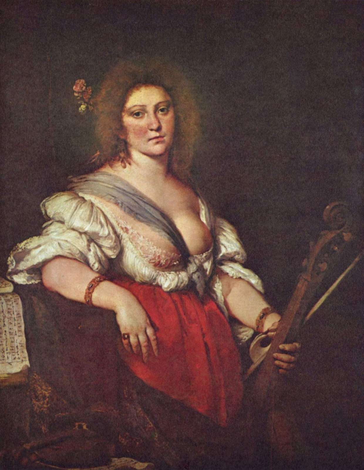 Barbara Strozzi, peinte par Bernardo Strozzi (années 1630) &copy; The Yorck Project (domaine public)