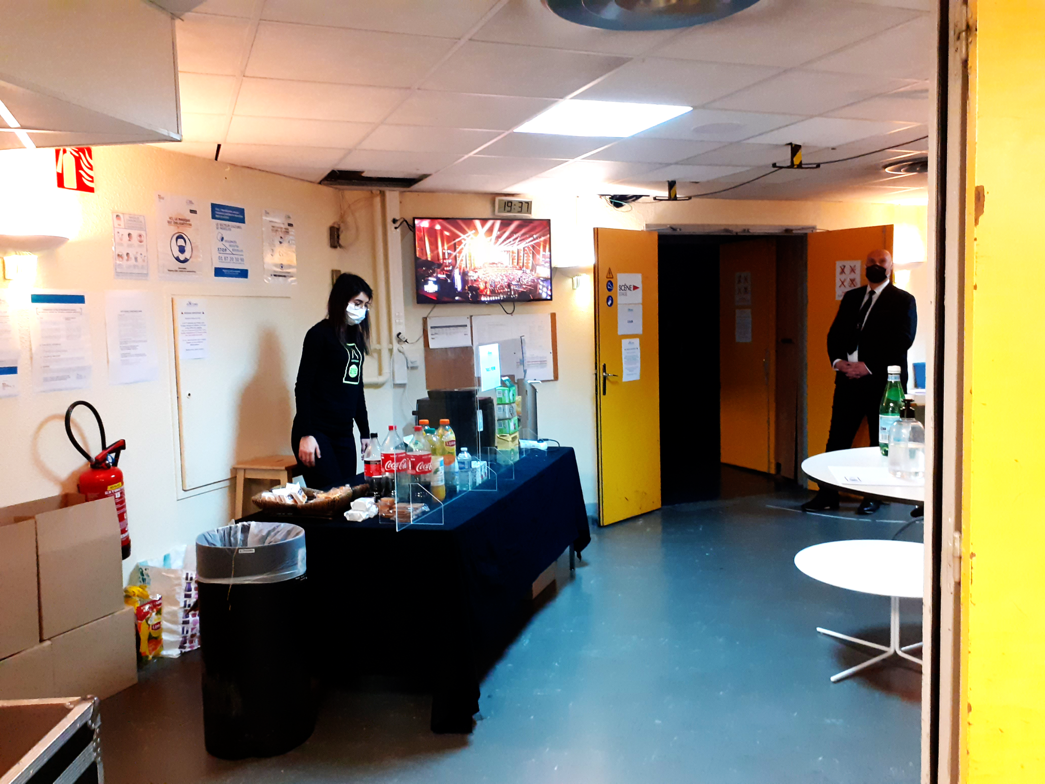 Que trouvent les artistes en coulisses ? La réponse en exclusivité ! © Pierre Liscia / Bachtrack