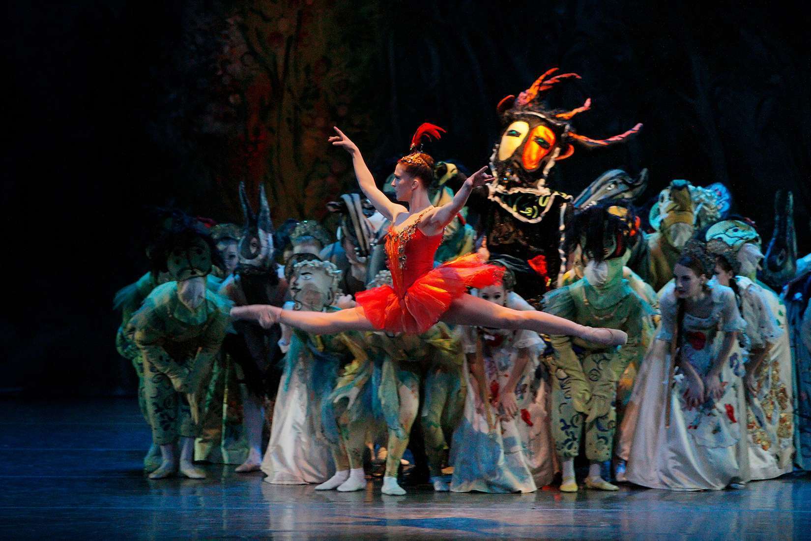 <i>The Firebird</i> (George Balanchine, New York City Ballet) &copy; Paul Kolnik