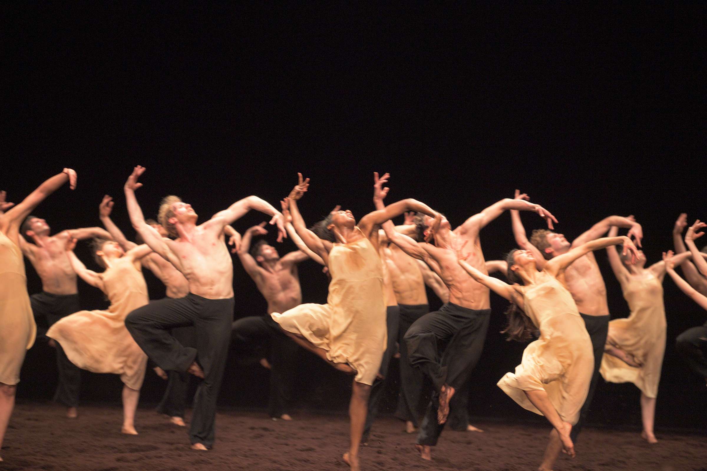 English National Ballet in Pina Bausch's <i>Le Sacre du printemps</i> &copy; Laurent Liotardo