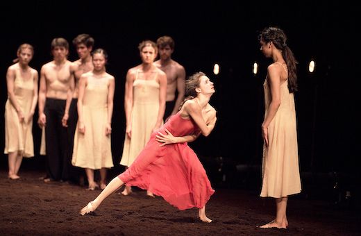 Francesca Velicu in Pina Bausch's <i>Le Sacre du printemps</i> &copy; Laurent Liotardo